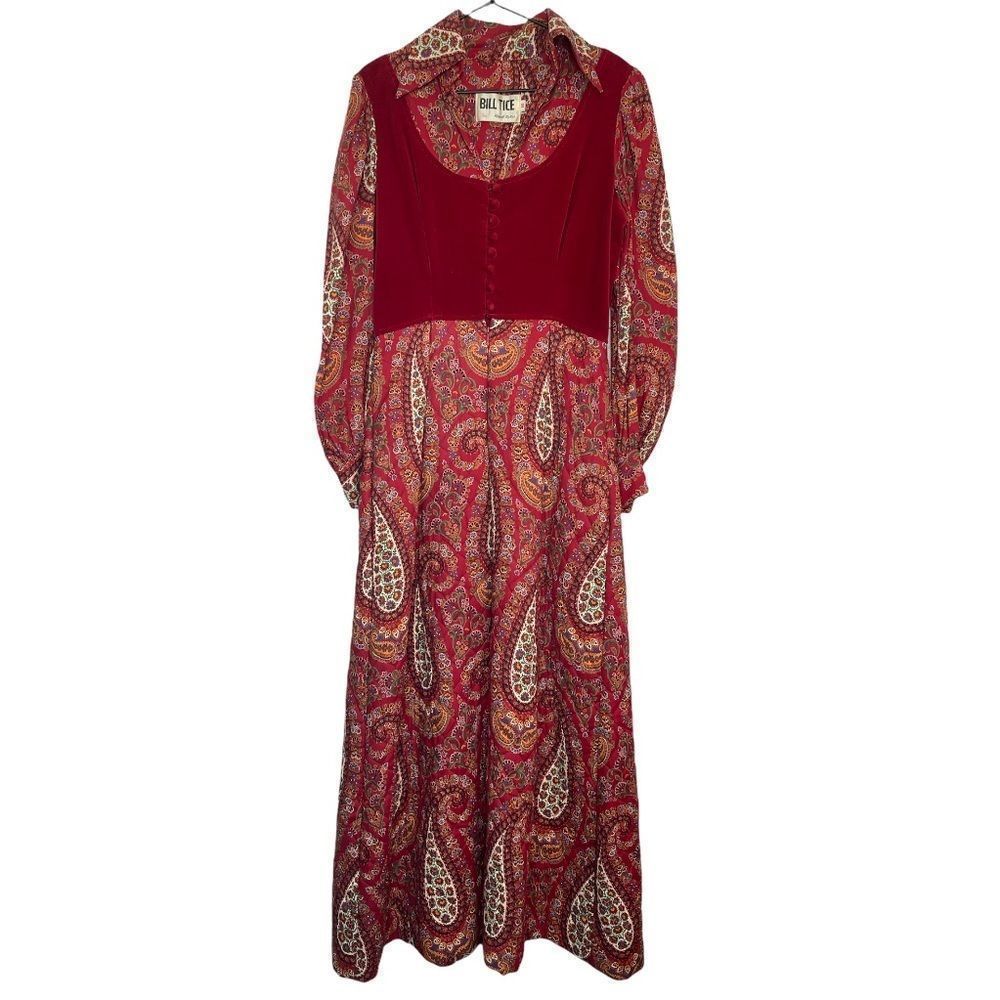 Bill Tice Royal Robes Vintage Prarie Renaissance Quilted Dress 16